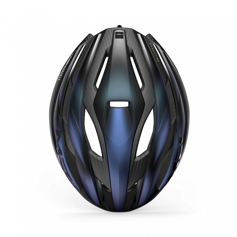 MET Trenta 3K Carbon Mips Blue Helmet 58-61cm Large | Elite Road Cycling Helmet