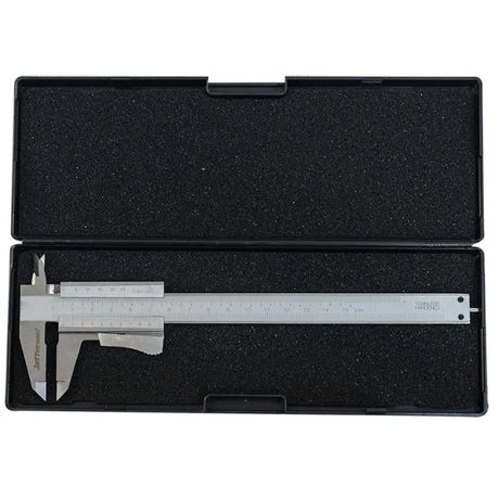 Jefferson Metric Vernier Caliper - Stainless Steel, 0-150mm Range