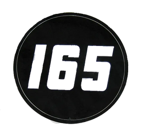 Massey Ferguson Decal 165 Round