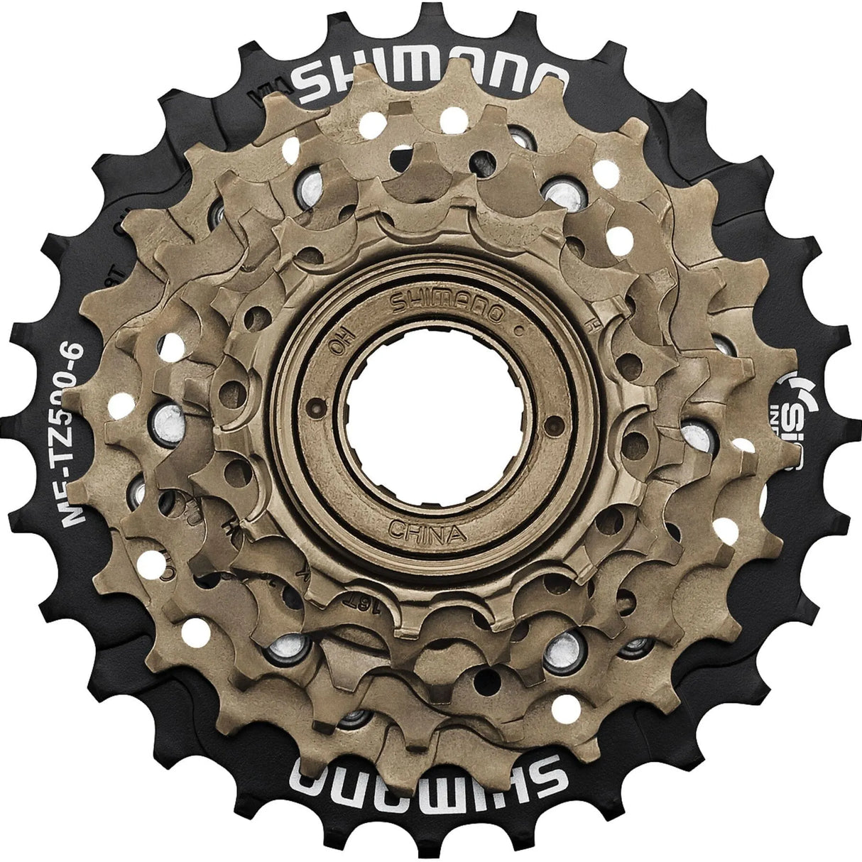 MF-TZ500 6-Speed Multiple Freewheel 14-28 Tooth - Durable 6-Speed Freewheel for Smooth Gear Shifting