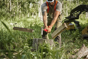 Milwaukee 400mm Splitting Axe with Steel Core Handle