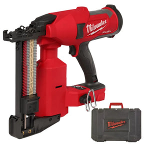 Milwaukee M18 18V Fuel Fencing Stapler Staple Gun with Kitbox (Bare Unit)