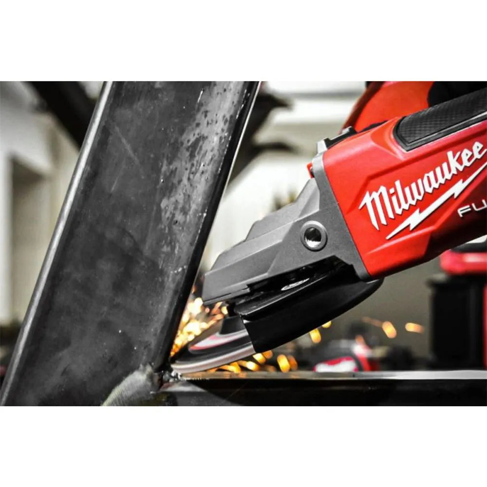 Milwaukee M18 FSAGF125XPDB‑0X FUEL 18V 125 mm Flat‑Head Angle Grinder (Bare)