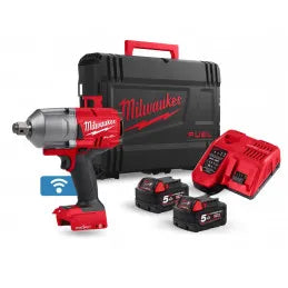 Milwaukee M18ONEFHIWF34-502X FUEL One Key 3/4" Impact Wrench with 2 x 5.0Ah Batteries