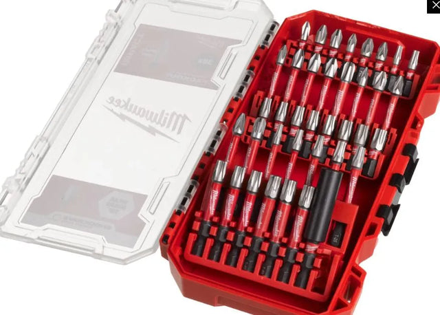 Milwaukee SHOCKWAVE 4932492009 38‑Piece Impact Duty Bit Set