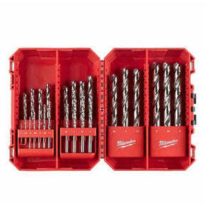 Milwaukee THUNDERWEB Metal Drill Bit Set HSS-G DIN338 (25pc) - 1mm to 13mm in ABS Case