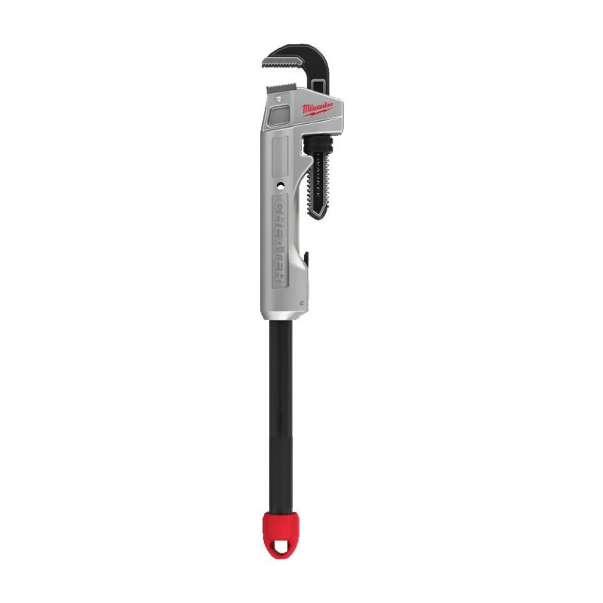 Milwaukee 4932478672 Cheater Adjustable Aluminium Pipe Wrench - 63 mm Jaw / 600 mm Length