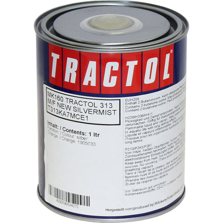 Tractol Paint 1L Massey Ferguson Silvermist - MK160