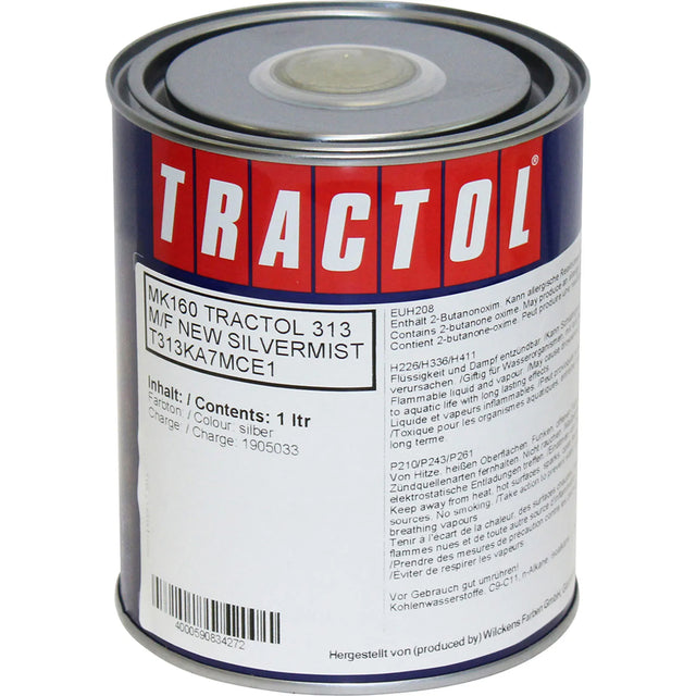 Tractol Paint 1L Massey Ferguson Silvermist - MK160