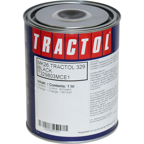 Tractol Paint 1L Massey Ferguson Black Gloss - MK26