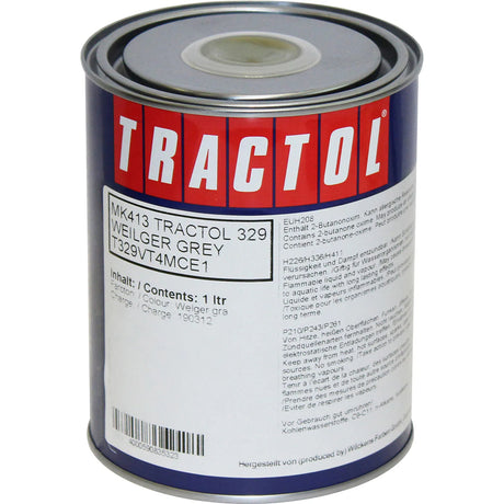 Tractol Paint 1L Welger Grey - MK413