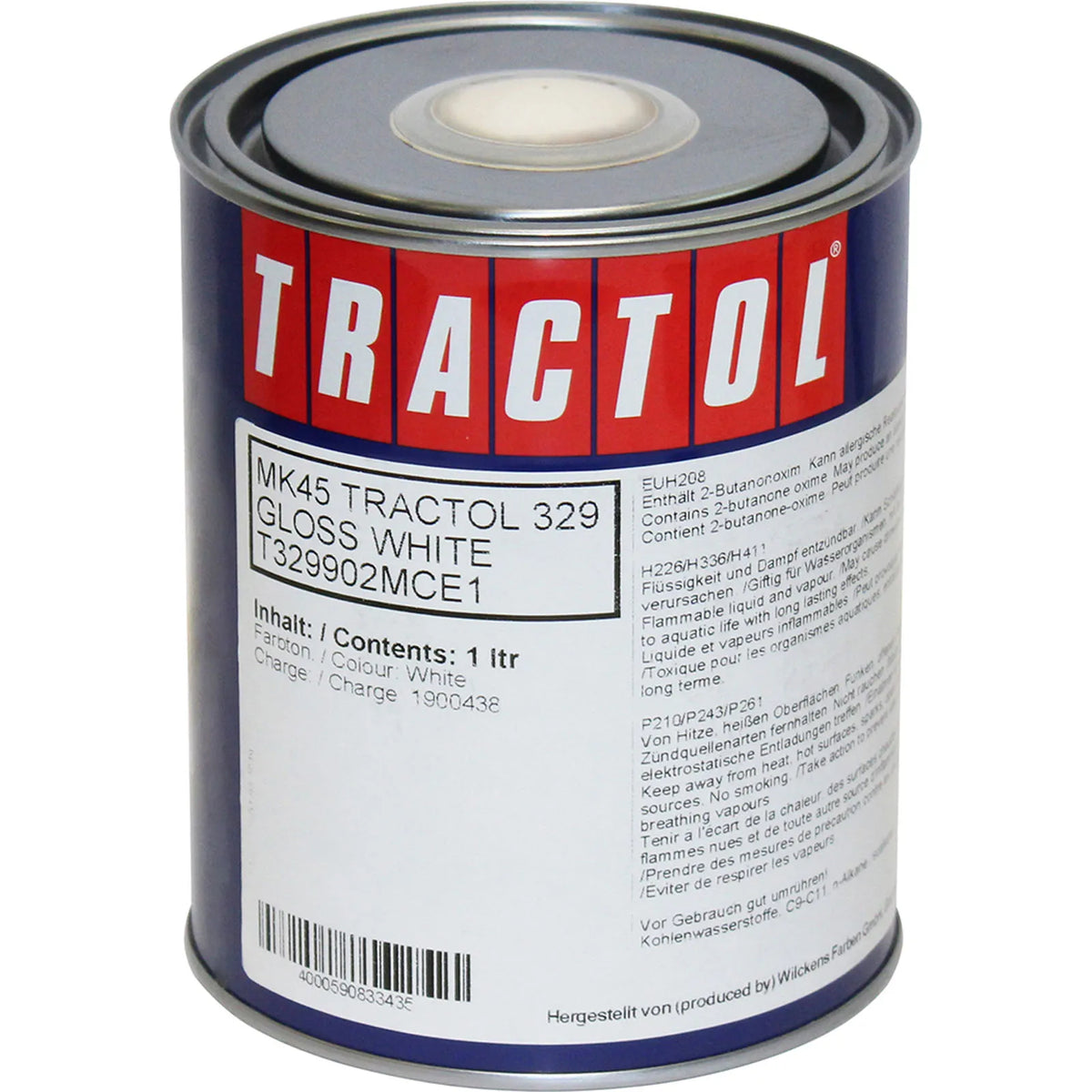 Tractol Paint 1L Gloss White - MK45