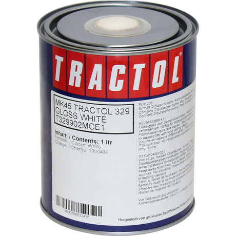 Tractol Paint 1L Gloss White - MK45