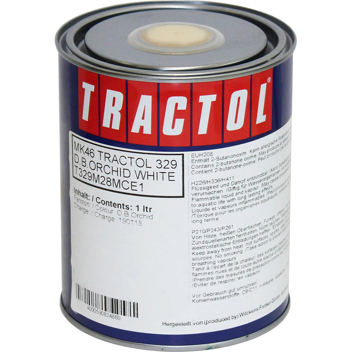 Tractol Paint 1L David Brown White - MK46