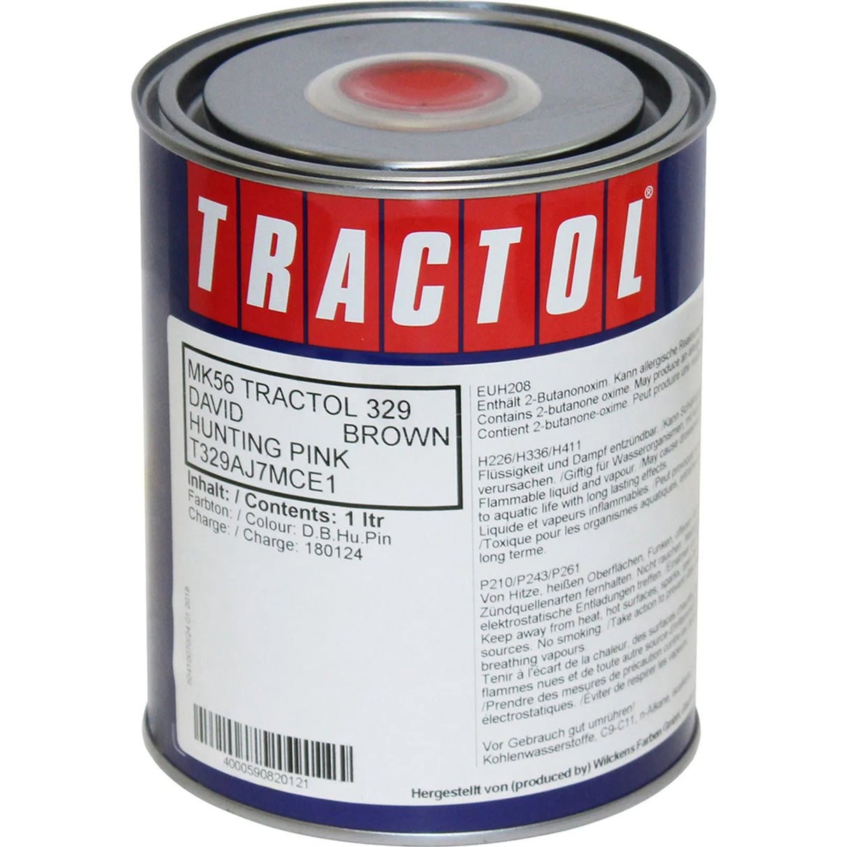 Tractol Paint 1L David Brown Hunting Pink - MK56
