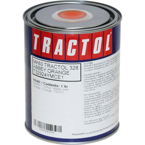 Tractol Paint 1L Abbey Orange - MK63