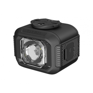 Moon Titan Mini Bike Light Black - 700 Lumen Front Light, USB Rechargeable