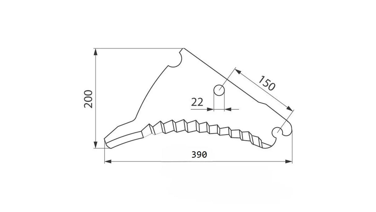 Moving Piston Knife Baler 16613168 for Deutz-Fahr Round Balers | Durable Serrated Steel Blade