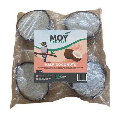 Moy Bird Care Premium Half Coconuts 5 Pack