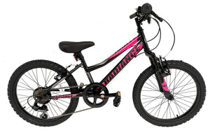 IGNITE Radiance Girls 20" Bike - 6-Speed Shimano, Front Suspension, Junior MTB
