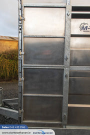 M-Tec 12ft x 6ft Twin Axle Livestock Trailer