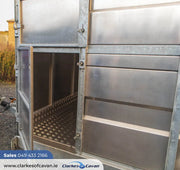 M-Tec 12ft x 6ft Twin Axle Livestock Trailer