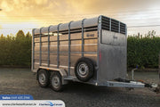 M-Tec 12ft x 6ft Twin Axle Livestock Trailer
