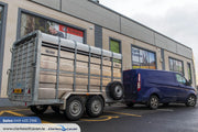 M-Tec 12ft x 6ft Twin Axle Livestock Trailer