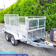 M-Tec 8ft x 4ft 2" Twin Axle Trailer