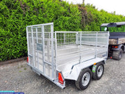 M-Tec 8ft x 5ft Twin Axle Trailer