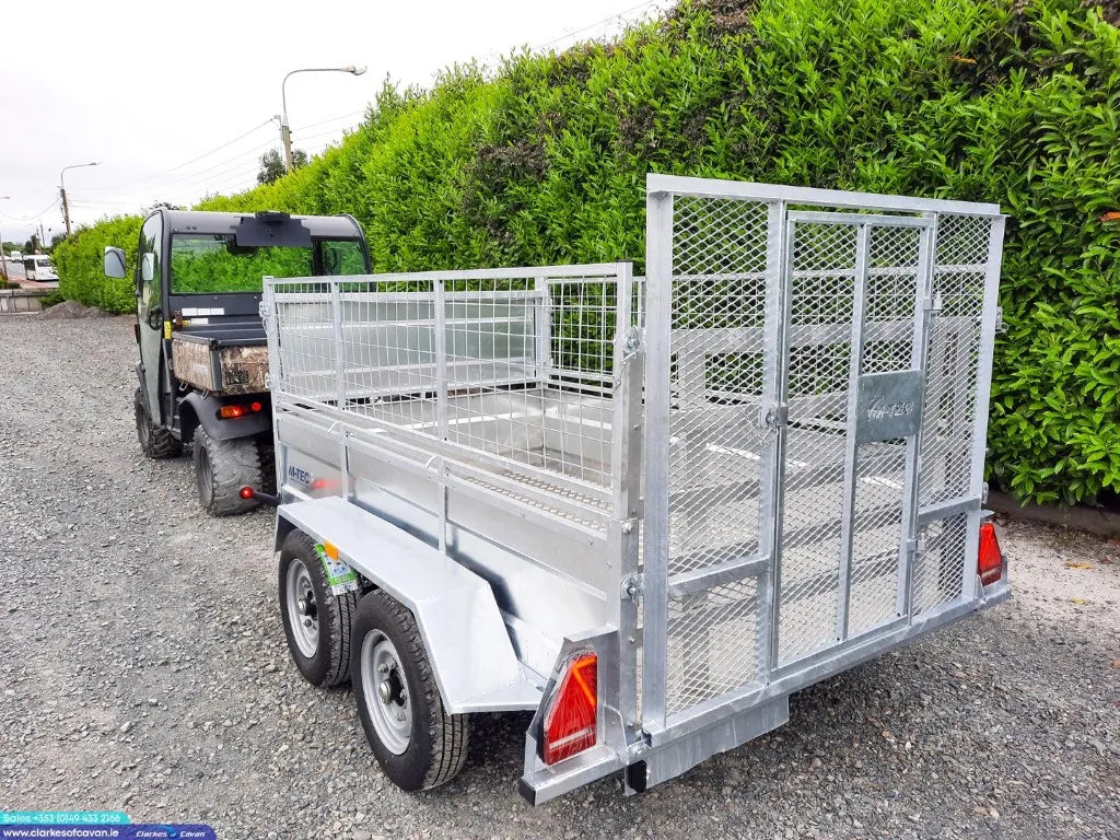 M-Tec 8ft x 5ft Twin Axle Trailer