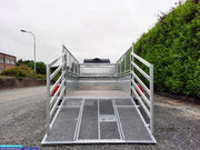 M-Tec 8ft x 5ft Twin Axle Trailer