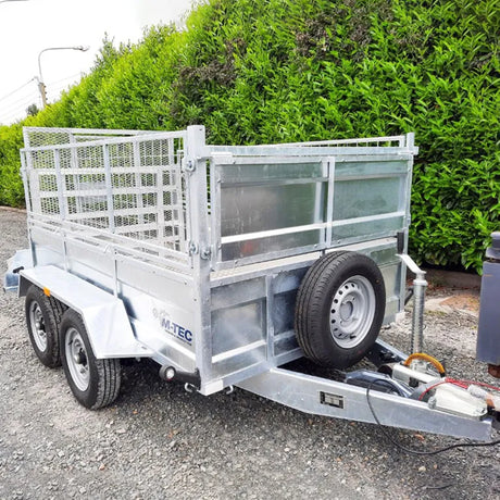 M-Tec 8ft x 5ft Twin Axle Trailer