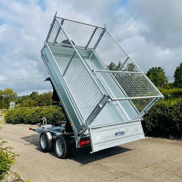 M-Tec 8ft x 5ft Tipping Trailer