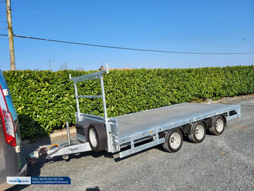 M-Tec Flatbed Trailer 10ft x 5ft6