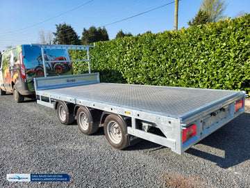 M-Tec Flatbed Trailer 10ft x 5ft6
