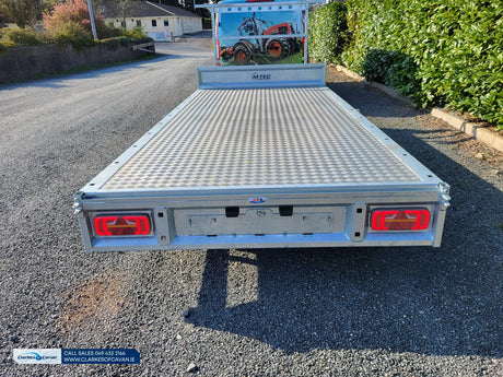 M-Tec Flatbed Trailer 10ft x 5ft6