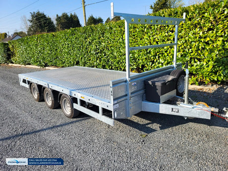 M-Tec Flatbed Trailer 10ft x 5ft6