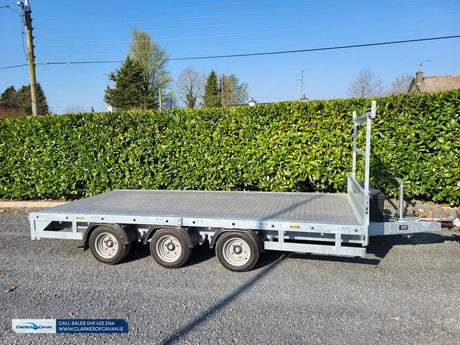 M-Tec Flatbed Trailer 10ft x 5ft6