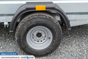 M-Tec 8ft x 4ft Trailer with Rear Access Gate & Canopy