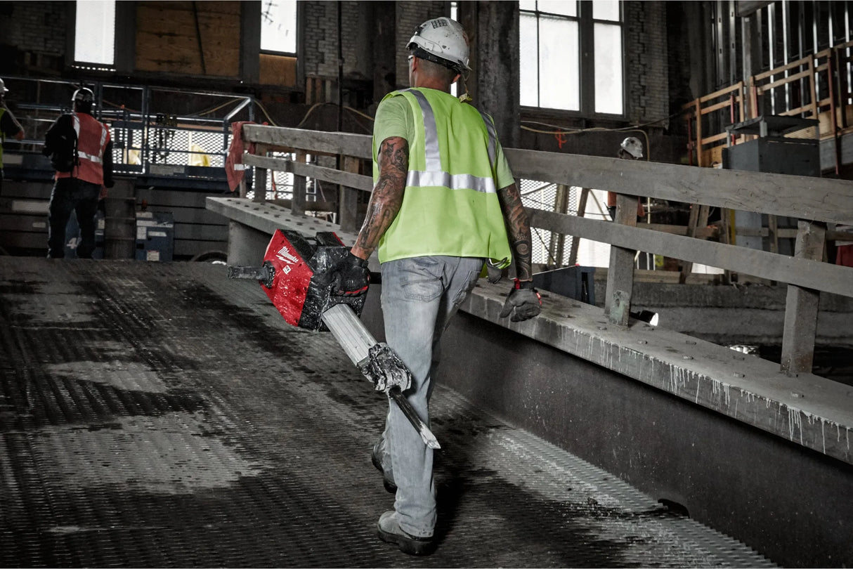 Milwaukee MX Fuel 25KG Class 28mm Hex Demolition Hammer + x2 Free Batteries