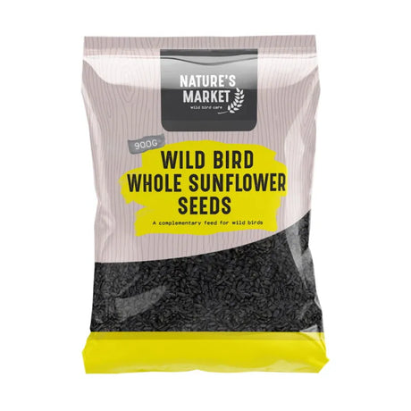 Nature's Market Wild Bird Whole Sunflower Seed 0.9kg