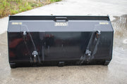 NEW 54inch / 4’6 loader bucket with skid steer brackets