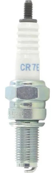 NGK CR7E Spark Plug | 10mm Thread, 16mm Wrench Size | Motorcycle Engine Plug