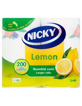 Nicky Lemon Kitchen Roll 2 Pack