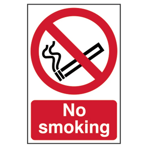 NO SMOKING Sign 200X300