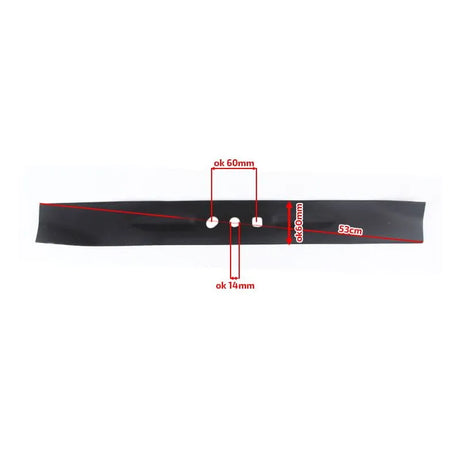 21" Lawnmower Blade for NAC LS53-750, G53SHL