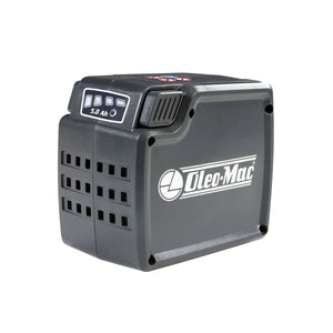 Oleo-Mac 40V Battery 5Ah (54030031) - Lithium-Ion, Fast Charging, 4-LED Display