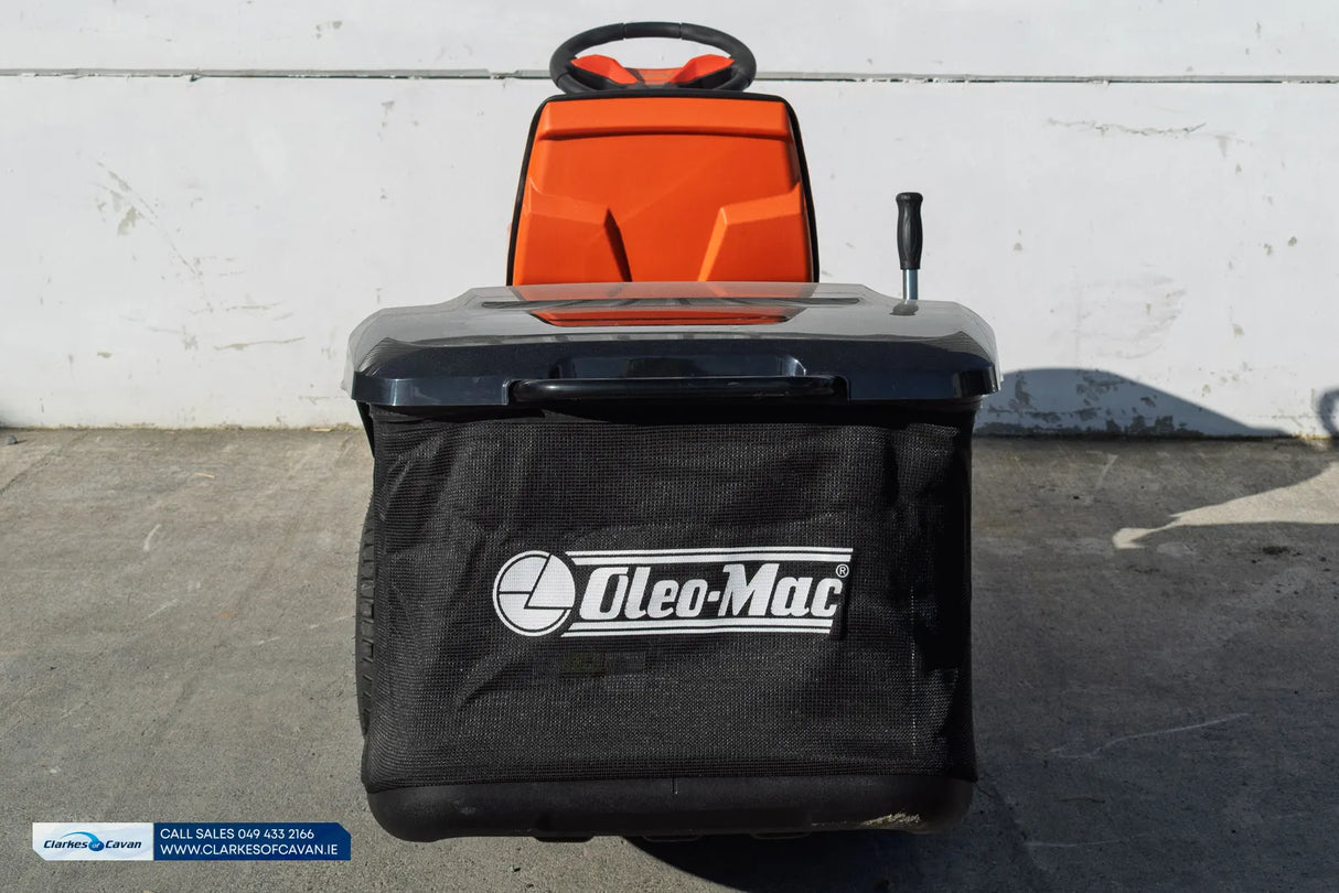 Oleo-Mac Ride On Mower OM92R/16K - 16hp 36" with Mulching Kit & 300L Grass Collector