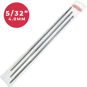 Oregon 5/32" Chainsaw File - 3 Pack for 1/4" & 3/8" Pitch Chains